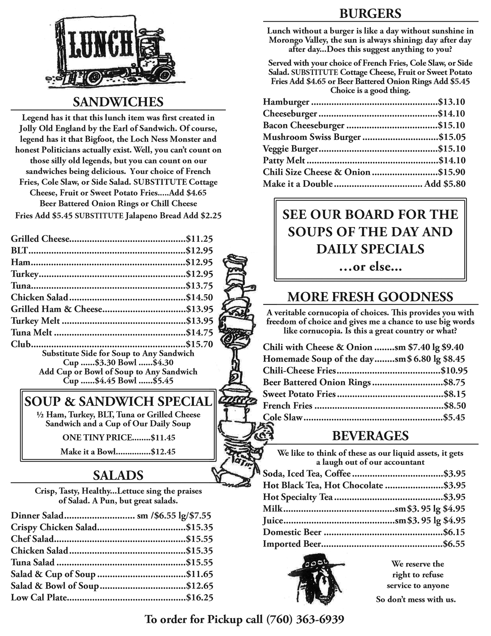 Morongo Valley Café